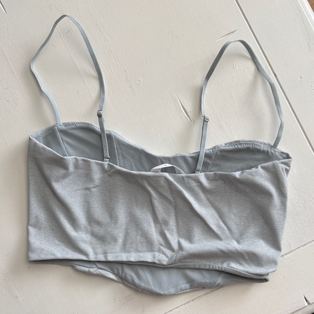 Anthropologie Knit Corset Bustier Cami - Picture 6 of 7